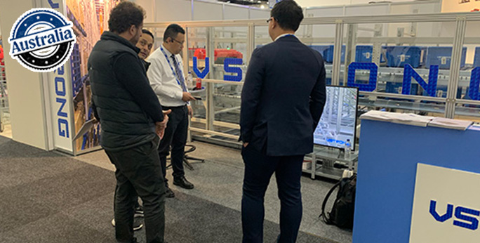 伍強、CeMAT AU 2024 に初出展